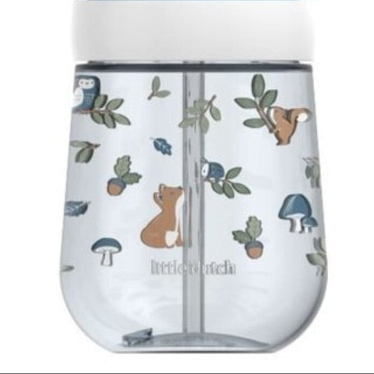 Vaso con pajita Mio 300ml Forest Friends - Mepal