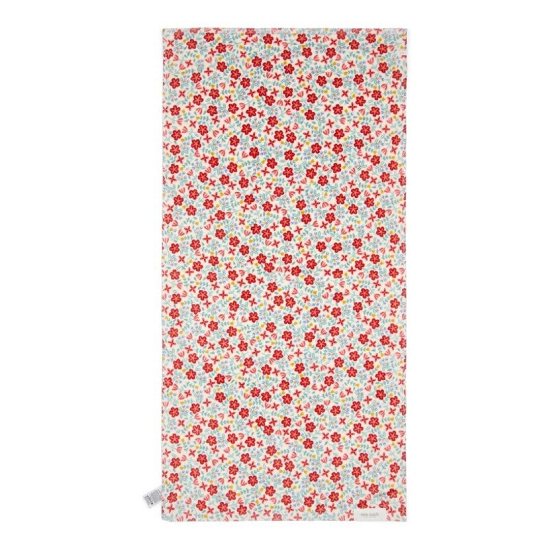 Toalla de playa Sunny Flowers Multicolor - Little Dutch
