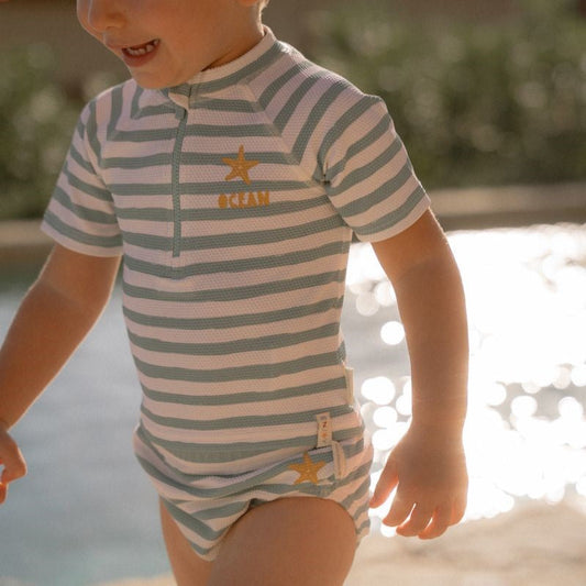 Bañador Pañal Rayas Surf - Little Dutch