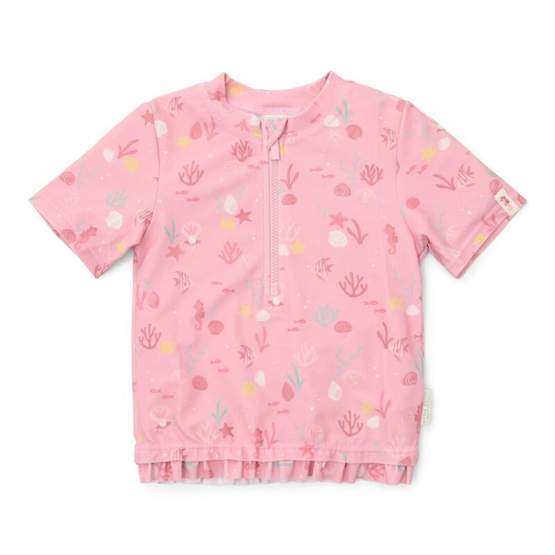 Camisa Ocean Treasures rosa - Little Dutch