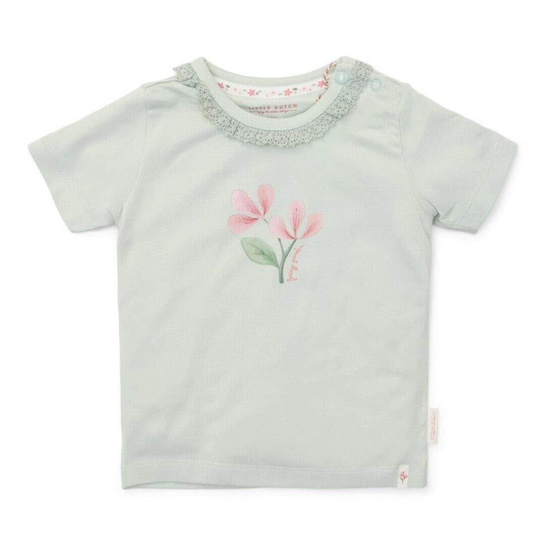 Camiseta manga corta Fairy mint- Little Dutch