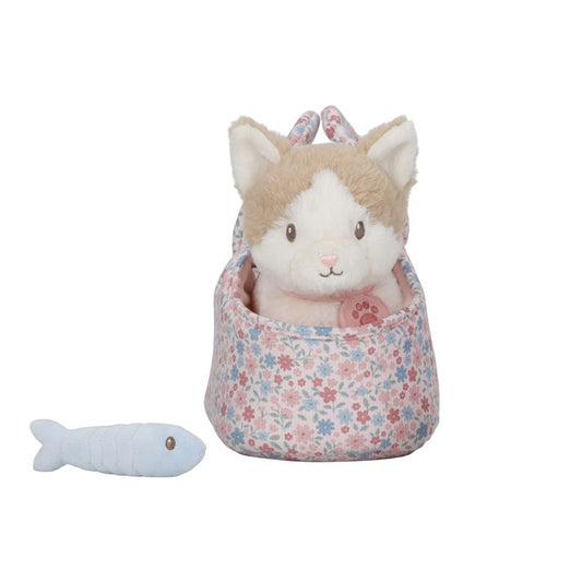 Gatito Peluche Marley con bolsa - Little Dutch