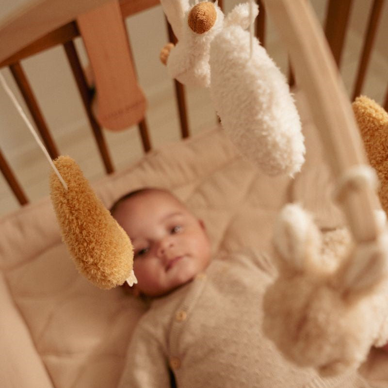 Móvil musical Madera Newborn Natural - Little Dutch