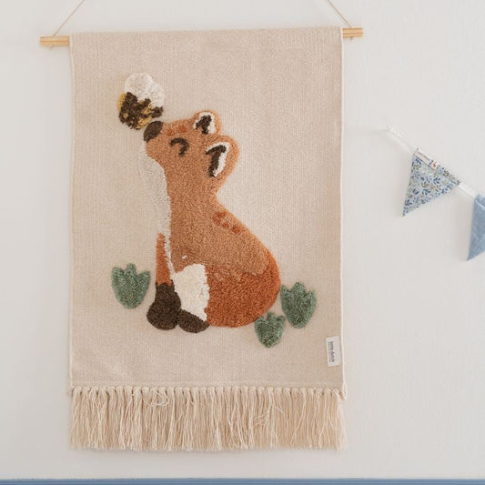 Tapiz pared Zorro Forest Friends - Little Dutch