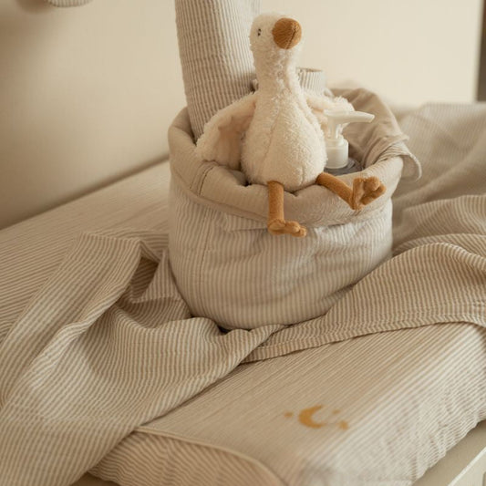 Funda cambiador Puro Beige Suave - Little Dutch