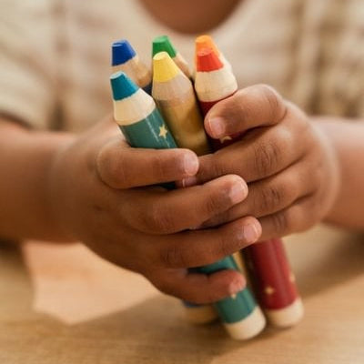 Lápices gruesos de colores Jim - Little Dutch