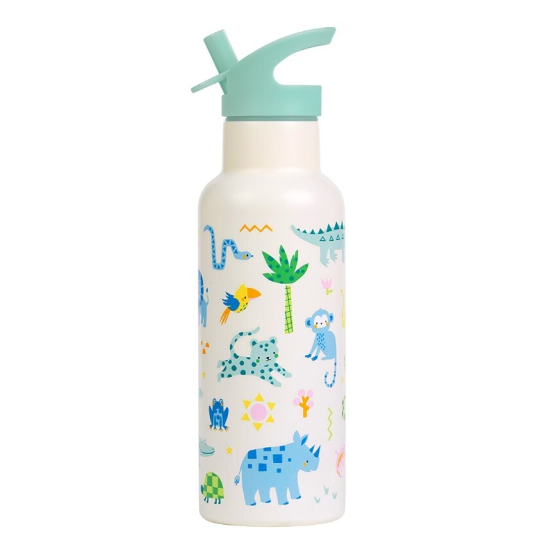 Botella Jungla acero 500ml - A Little Lovely Company