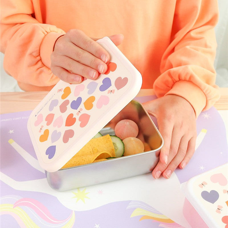 Caja Almuerzo de Acero Inoxidable Corazón – A Little Lovely Company