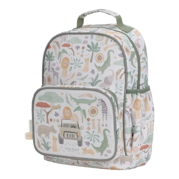 Mochila Grande Safari Friends - Little Dutch