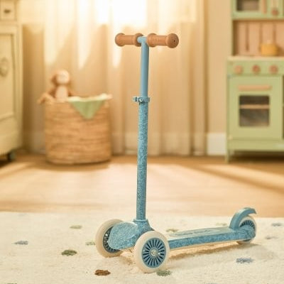 Patinete Safari Azul - Little Dutch