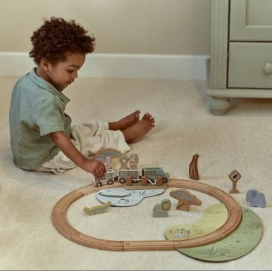 Sistema Tren Safari Friends - Little Dutch