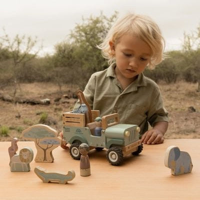 Coche con Animales Safari Friends – Little Dutch