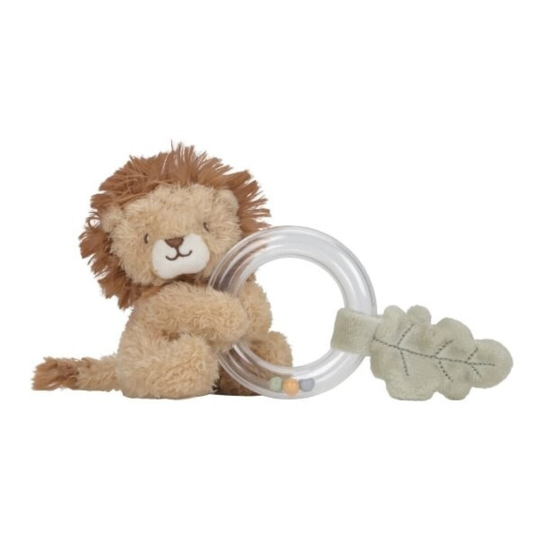 Sonajero anillo León Safari Friends - Little Dutch