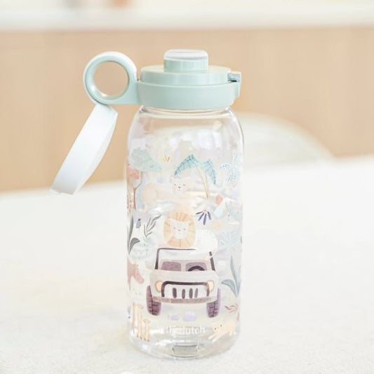 Botella Flip Campus 600 ml Safari – Mepal x Little Dutch