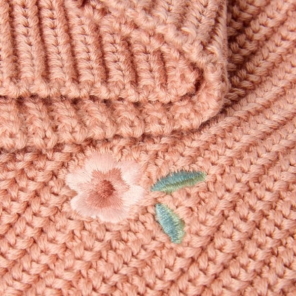 Cuello Cálido de Punto Deep Pink – Little Dutch