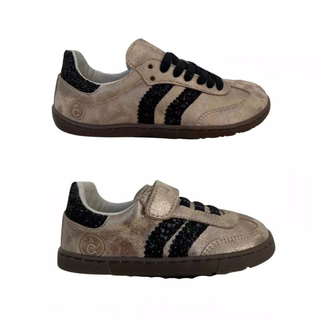 Deportiva Adulto Barefoot Glitter Sabbia - Coqueflex