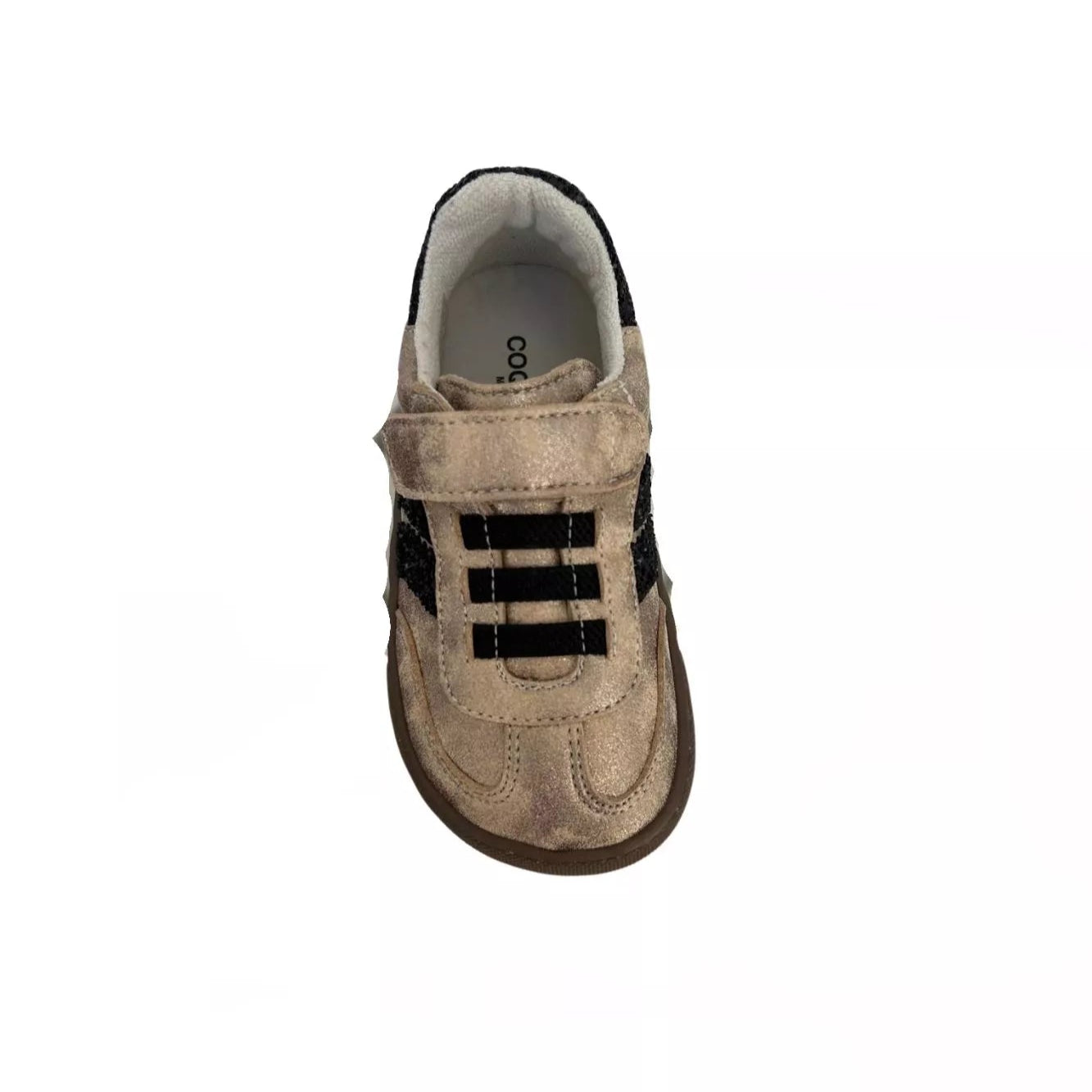 Deportiva Niños Barefoot Glitter Sabbia - Coqueflex