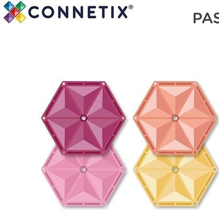 Pastel Geometry Pack 40 pc - Connetix
