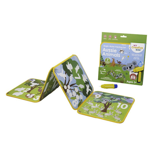 Aussie Animals Magic Water Painting Set - My Creative Box