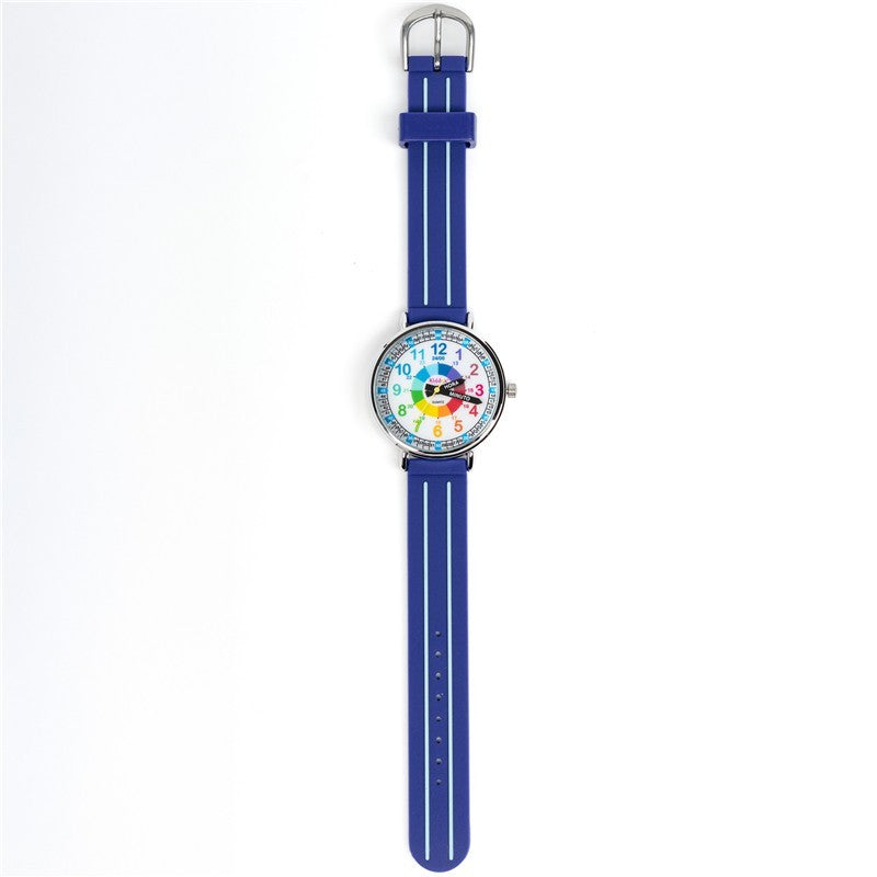 Reloj aprendizaje silicona azul - Kiddus