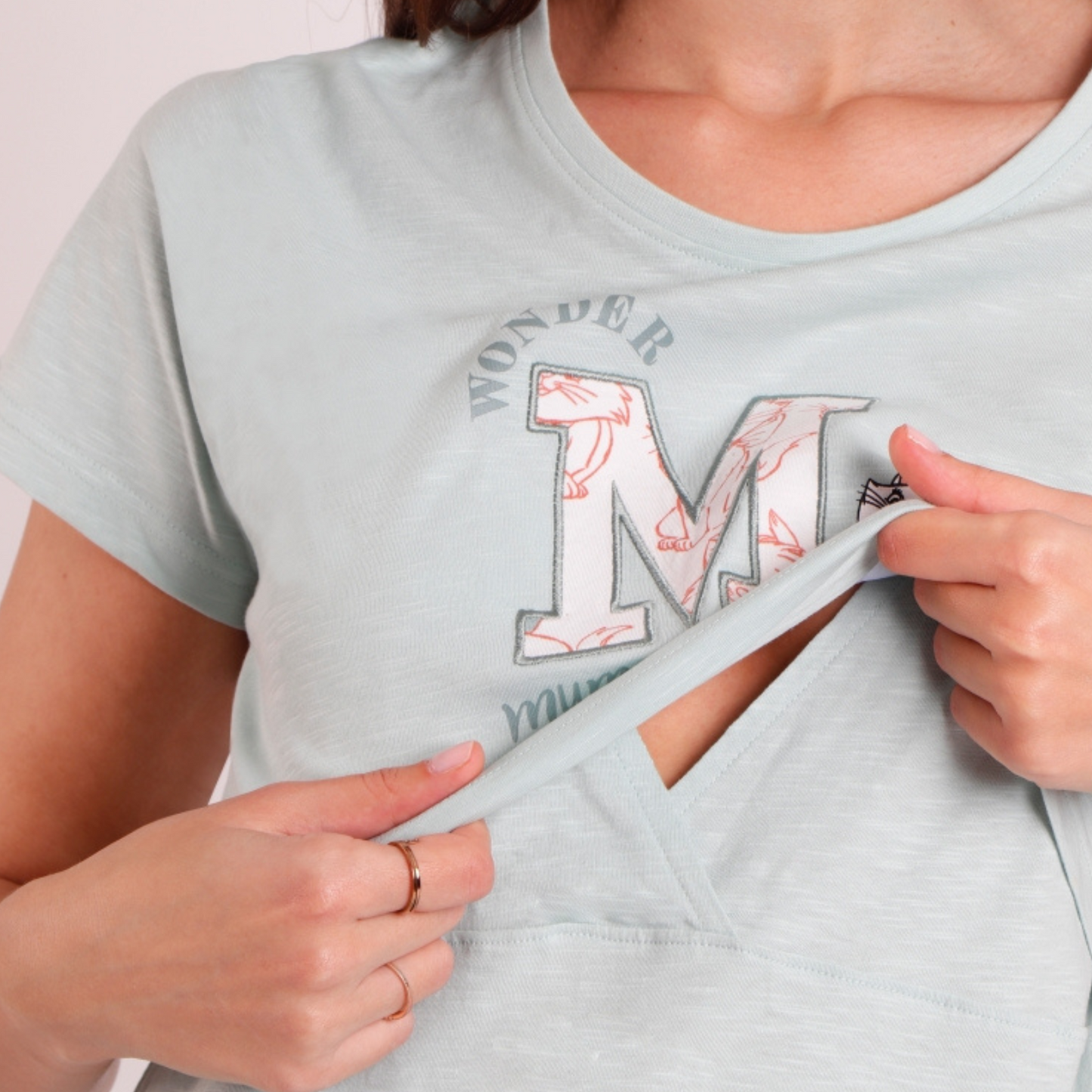 Camisón Disney Manga Corta Maternity Wonder Mum - Admas