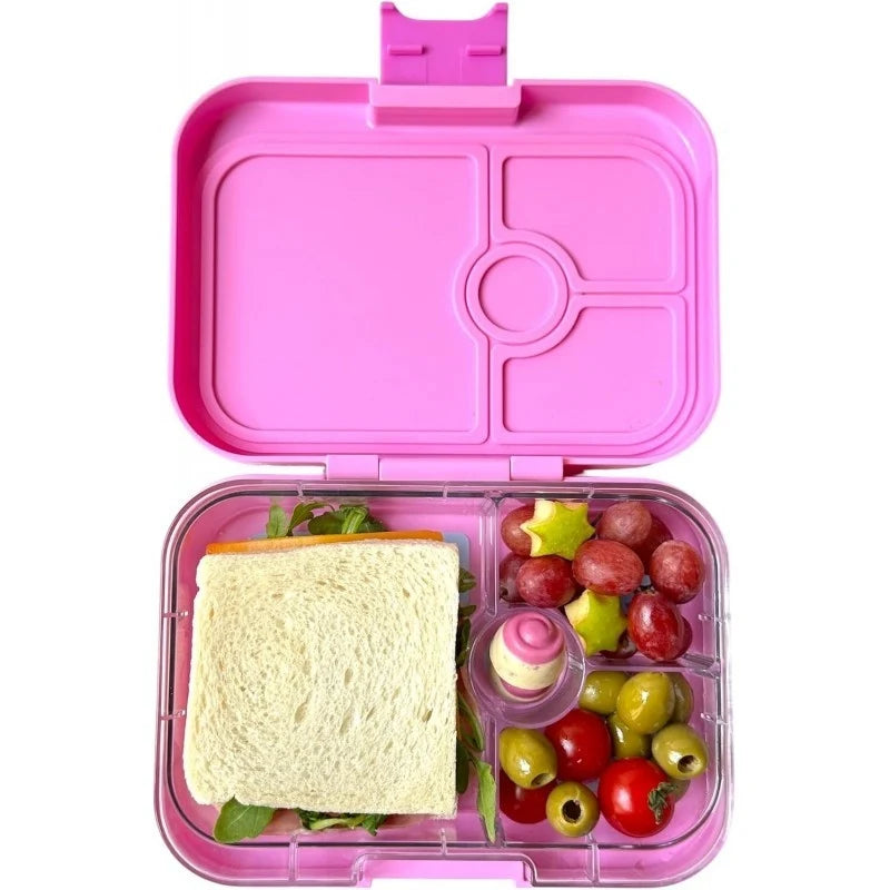 Caja almuerzo panino 4C Power Pink Cisne - Yumbox