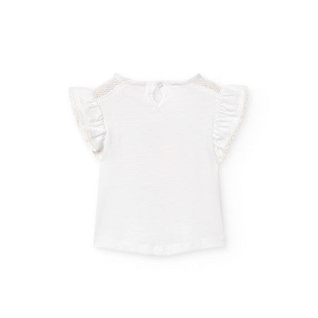 Camiseta muñeca flores Boboli
