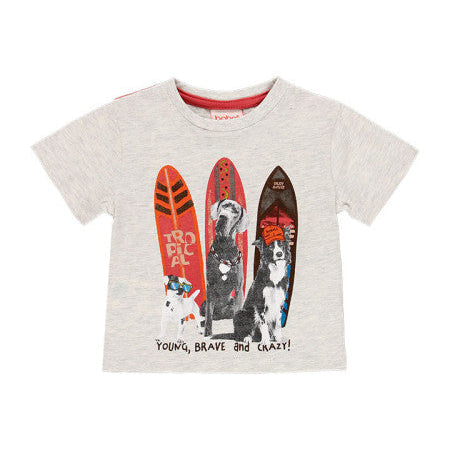 Camiseta Perros surf niño - Boboli