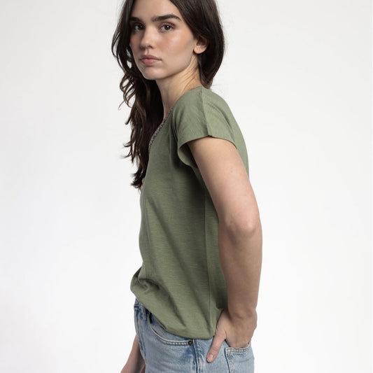 Camiseta Manga Caída Mexico verde - Admas