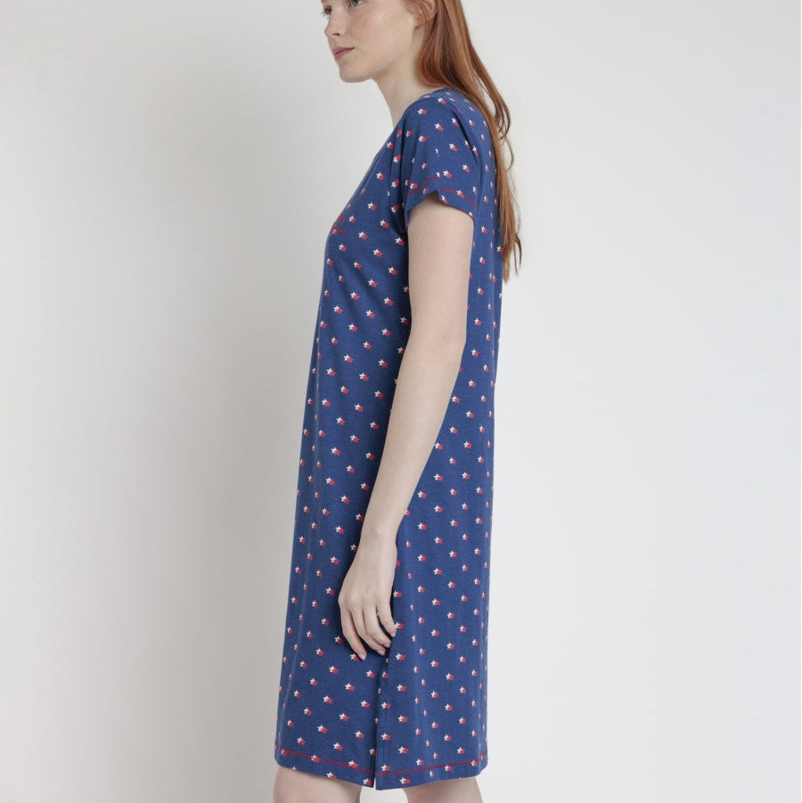 Camisón Manga Corta Stares Dreams - Admas
