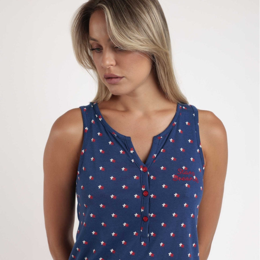 Pijama Manga Corta Stares Dreams - Admas