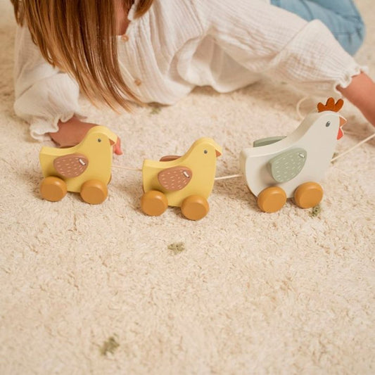 Arrastre Pollitos Pequeña Granja Little Dutch