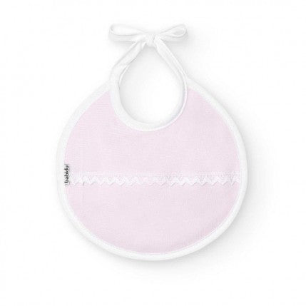 Babero redondo cinta nacimiento canutillo - Babidu