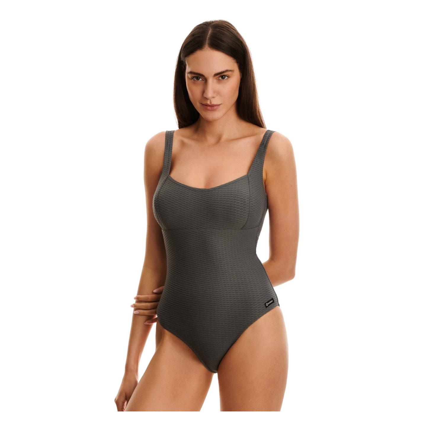 Bañador moldeador gris Lottie - Basmar