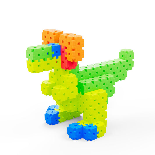 Bloques Meli basic Neón travel box 500 piezas