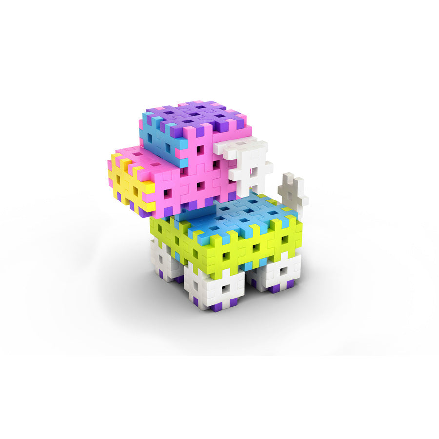 Bloques Meli basic pastel travel box 500 piezas