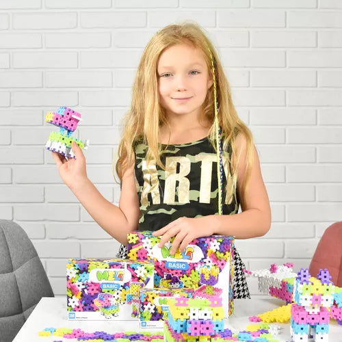 Bloques Meli basic pastel 50 piezas