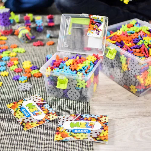 Bloques Meli basic constructor travel box 250 piezas