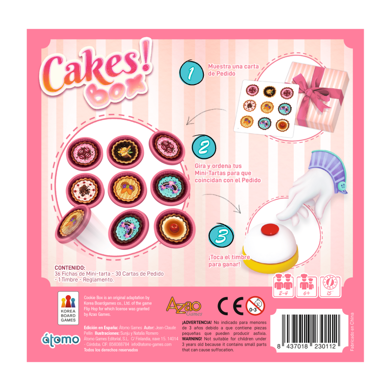 Cakes Box! - Átomo