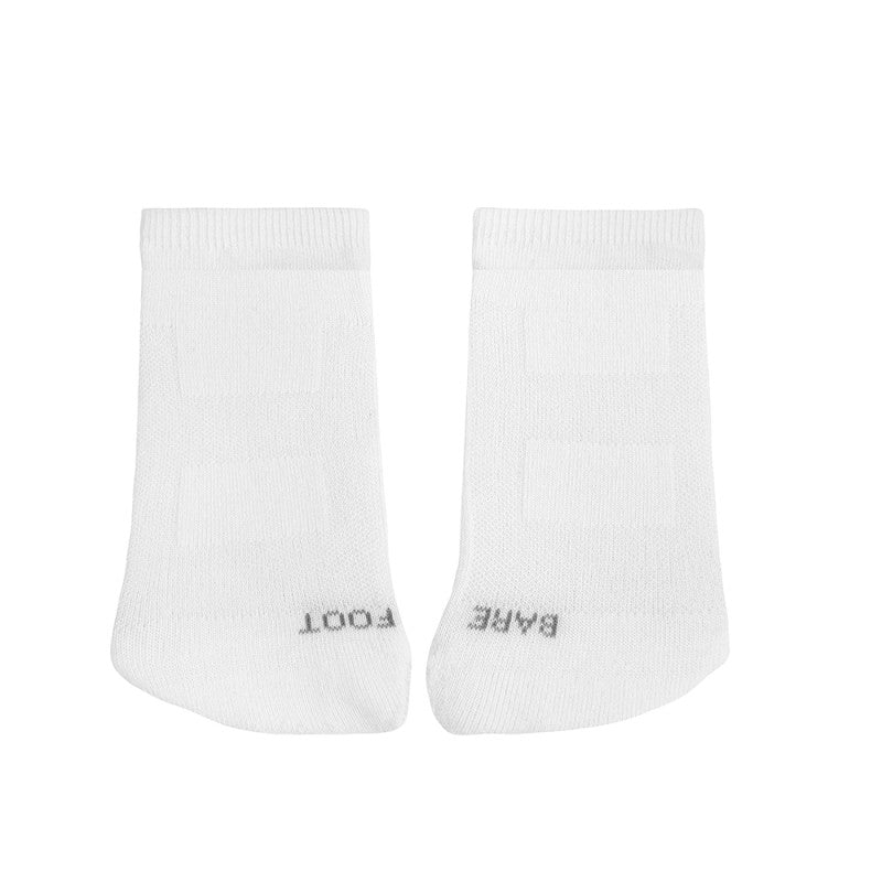 Calcetines barefoot invisibles lisos Blanco - Cóndor