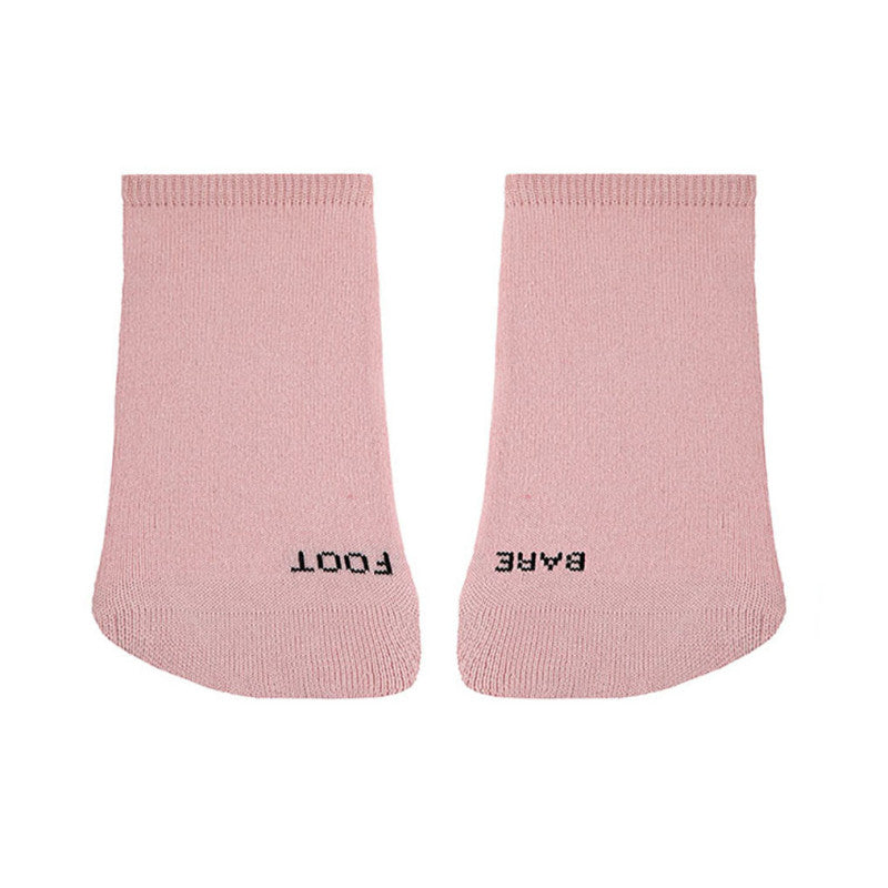 Calcetines barefoot invisibles lisos Rosa Palo - Cóndor
