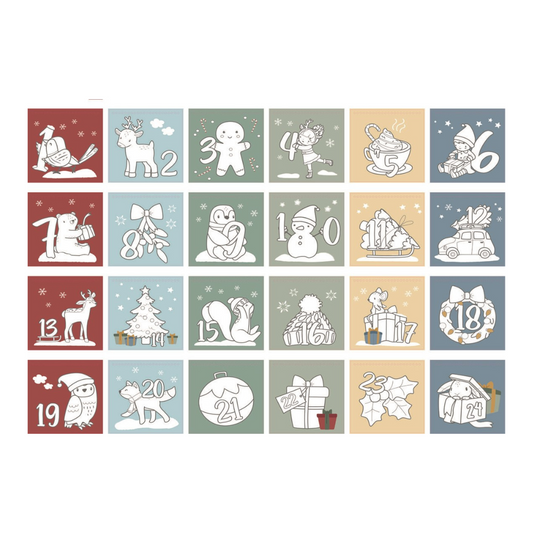 Calendario cuenta atrás Navidad Little Dutch
