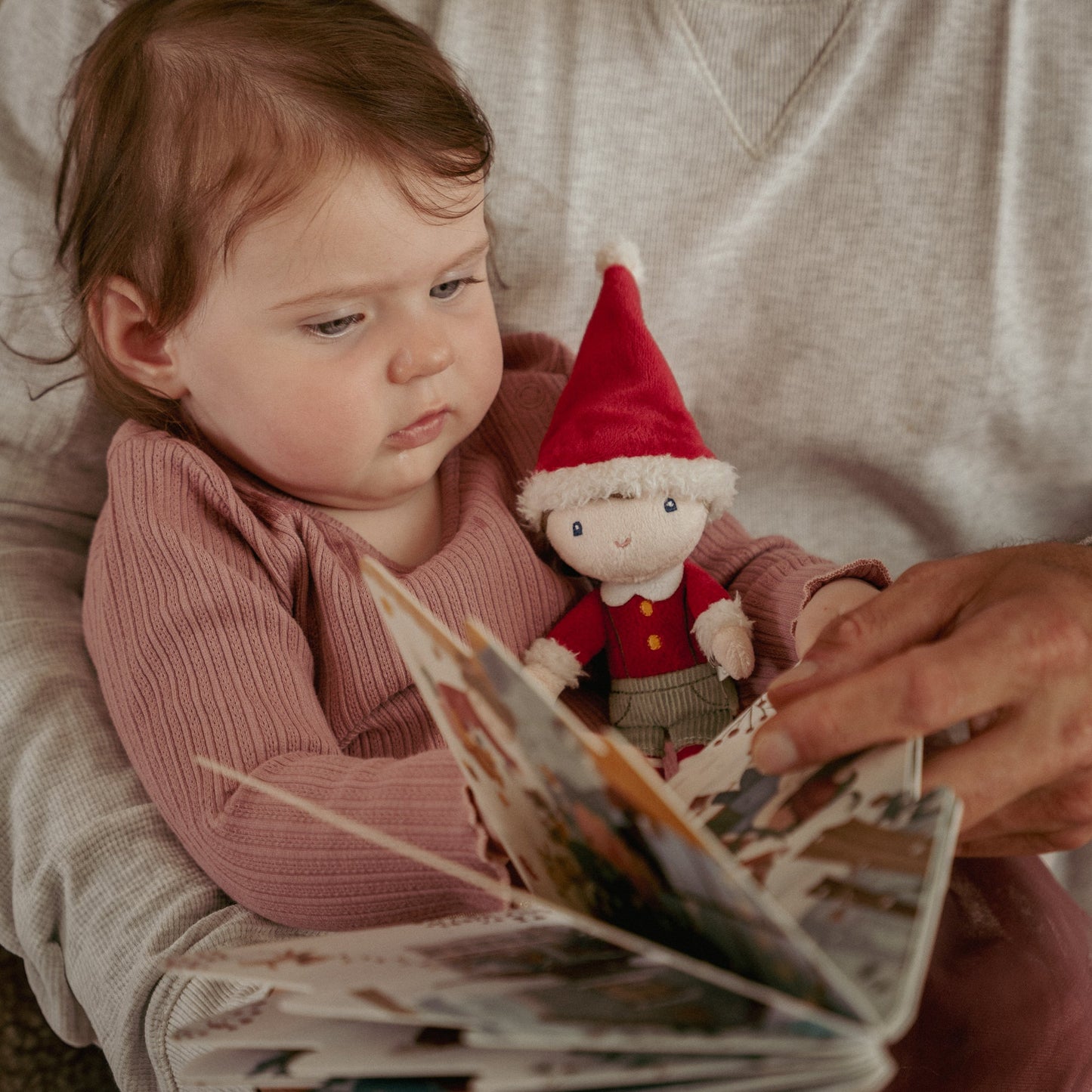 Caja regalo con cuento Navidad - Little Dutch