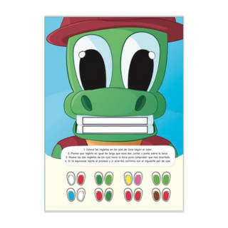 Coco juega con las regletas II