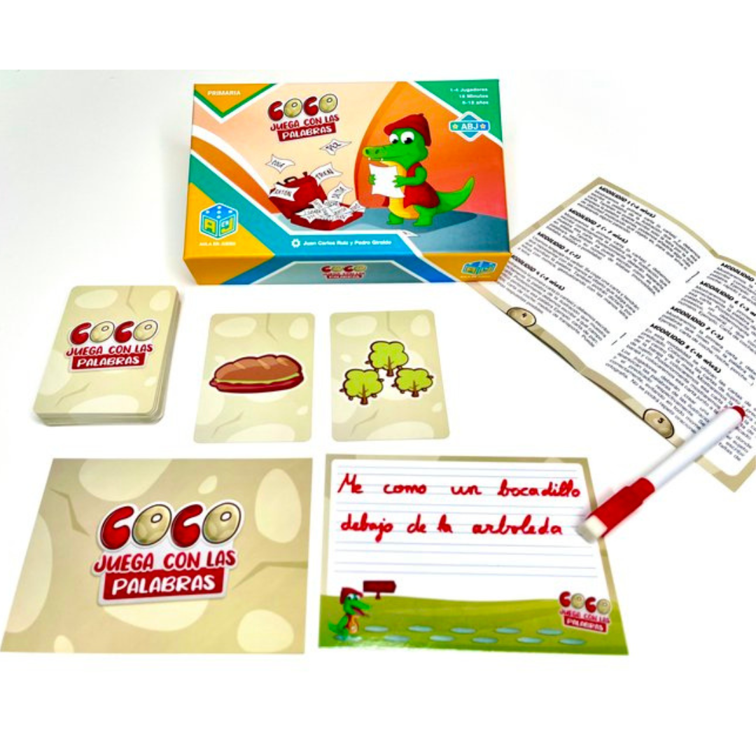 Coco juega con las palabras Átomo