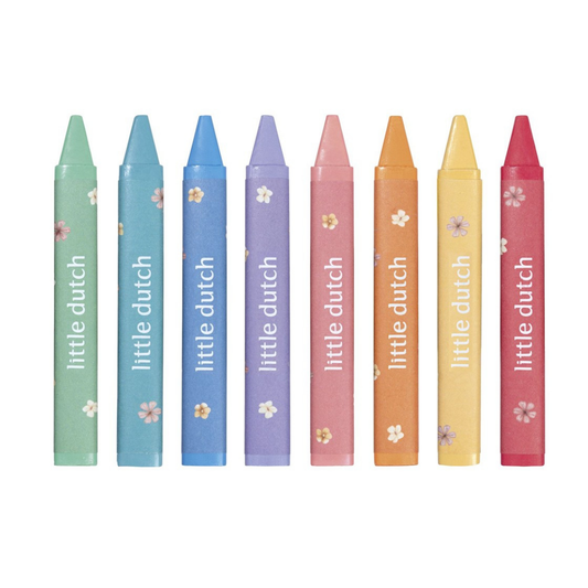Crayones de cera Rosa - Little Dutch