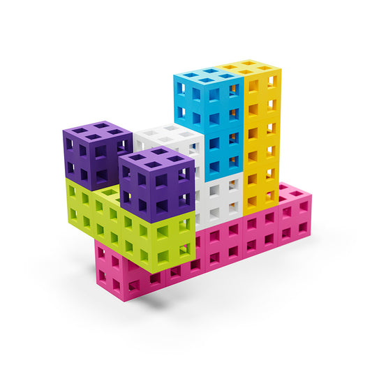 Bloques Meli Cube basic 50 Pastel