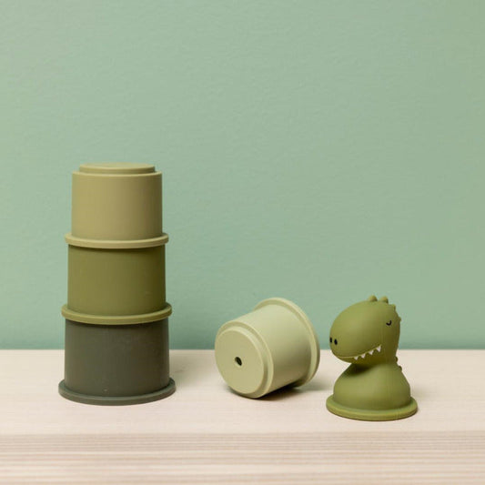 Cubos apilables 5 piezas Mr. Dino - Trixie