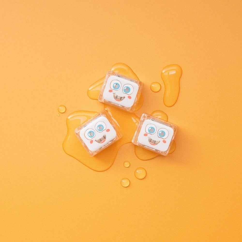 Cubos con luz Party multicolor - GloPals