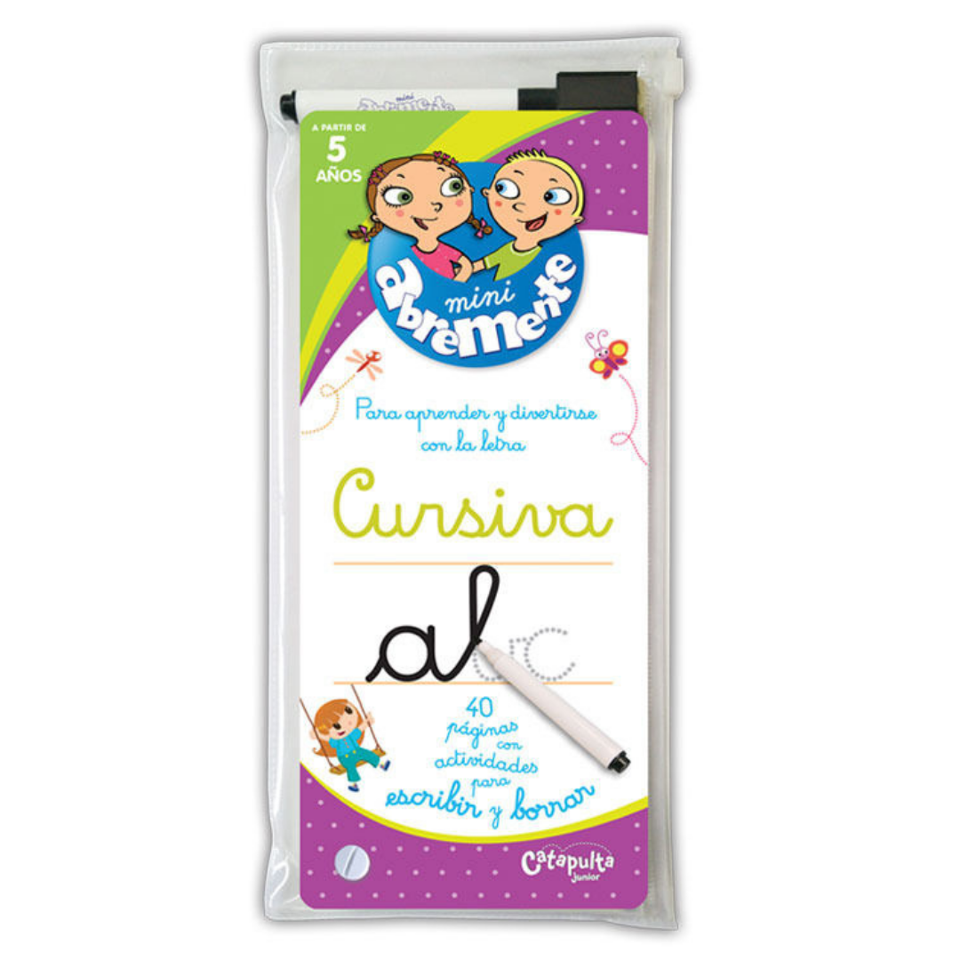 Mini Abremente. Para aprender y divertirse con la letra. Cursiva